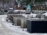 Zbiorniki betonowe Luboń